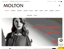 Tablet Screenshot of molton.pl